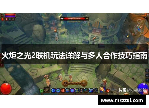 火炬之光2联机玩法详解与多人合作技巧指南